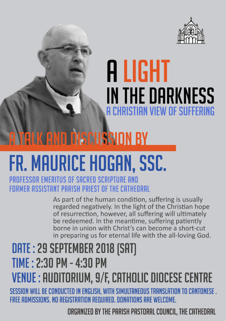 “A light in the darkness” - A Christian view of suffering